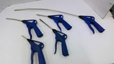 Blue CEJN208 Pneumatic Air Blowgun Lot of 5