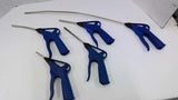 Blue CEJN208 Pneumatic Air Blowgun Lot of 5