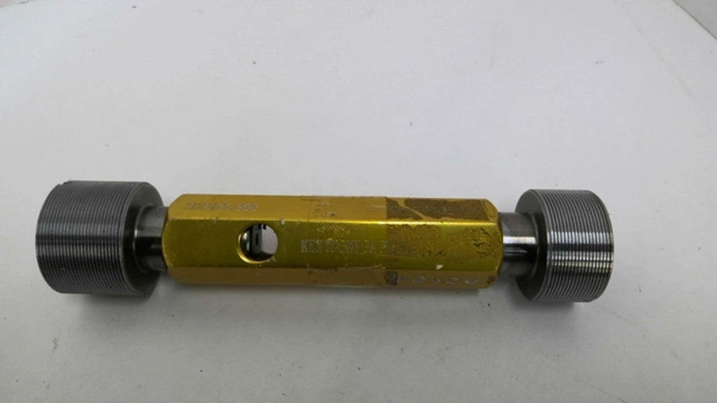 Kentucky Gauge M36X1.0-6H G/No Go Metal Thread Plug Gauge