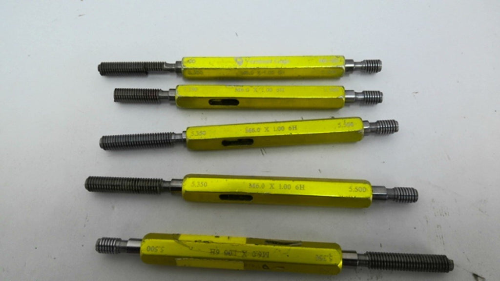 Vermont Gage M60X1.00-6 Threaded Plug Gauge Lot Of 5