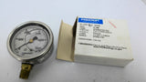 Ashcroft 63 1008 A-02L Brass Socket Stainless Steel Gauge 1/4NPT 5000PSI
