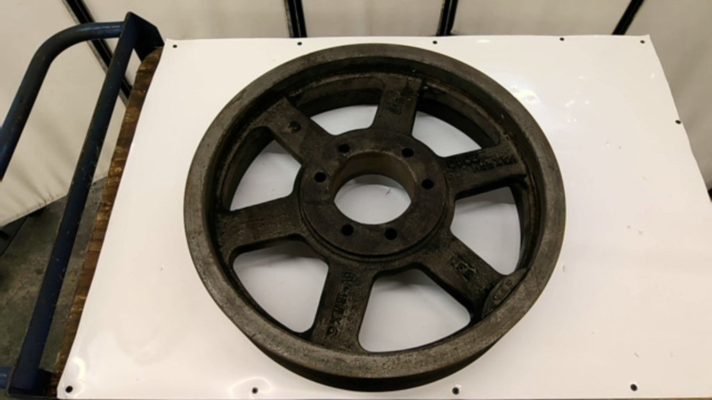 Vfe 5V-18.7X6F Cast Iron Pulley 6 Groove 18.7" OD 5V Belt Width