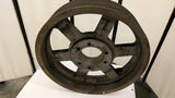 Vfe 5V-18.7X6F Cast Iron Pulley 6 Groove 18.7" OD 5V Belt Width