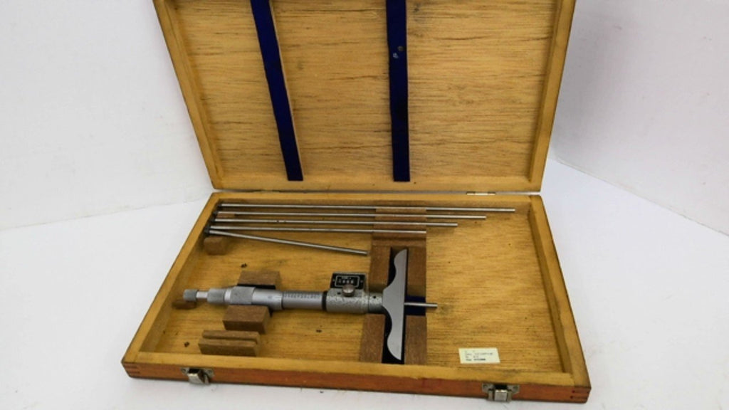 Fowler 52-225-224 Depth Mill 0-6" Depth