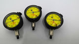 Johnson Gages IDS-10046 Dial Indicators 1-.005MM Lot Of 3