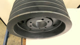 8V1605F Cast Iron PUlley 5 Groove 8V Belt Width