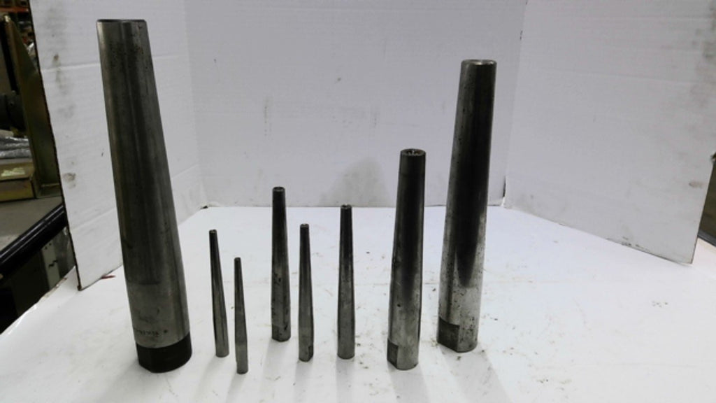 Tobler Steel Mandrels Sizes Vary Arbors Only Lot of 8