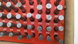 Doall 476 Plug Pin Gauge Set .251"-.500"