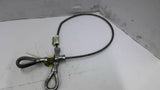 Galvanized Steel Wire Rope Sling 3' x 1/4"