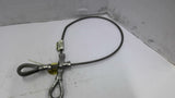 Galvanized Steel Wire Rope Sling 3' x 1/4"