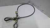 Galvanized Steel Wire Rope Sling 3' x 1/4"