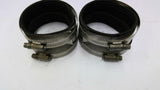 No Hub 3" Coupling Heavy Duty Lot Of 2