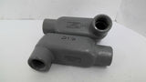 Killark LB27 Form 7 270 Conduit Outlet Body 3/4" Lot Of 2