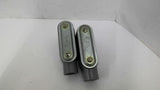 Killark LB27 Form 7 270 Conduit Outlet Body 3/4" Lot Of 2