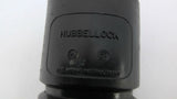 Hubbell HBL21415B Industrial Locking Plug 20AMP 250VDC 30AMP 600VAC