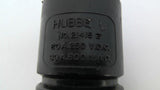 Hubbell HBL21415B Industrial Locking Plug 20AMP 250VDC 30AMP 600VAC
