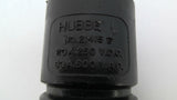 Hubbell HBL21415B Industrial Locking Plug 20AMP 250VDC 30AMP 600VAC
