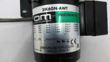 Oriental 21K6GN-AWT Gear Motor with 2GN12.5KA Gear Head 110/115 Volts .20 A