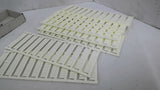 Allen Bradley 1492-M5X10 White Markers