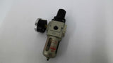 SMC AW20-N02-CZ Pneumatic Filter Regulator 1/4" NPT 150PSI