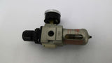 SMC AW20-N02-CZ Pneumatic Filter Regulator 1/4" NPT 150PSI