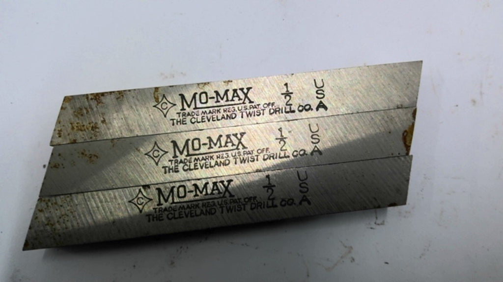 Cleaveland Twist Mo-max 1/2 Cutting Tool Bits Set Of 3