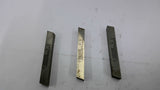 Cleaveland Twist Mo-max 1/2 Cutting Tool Bits Set Of 3
