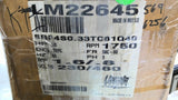 Lincoln LM22645A Gear Motor .33 HP 460V 40:1 Ratio 1750 RPM