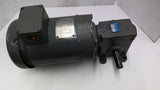 Baldor VM3535 Gear Motor 1/3 HP 220/440 V 50:1 Ratio