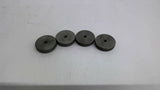 Stainless Steel Knurled Knobs Lot of 4