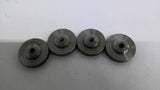 Stainless Steel Knurled Knobs Lot of 4
