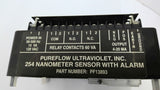 Pureflow PF13893 Ultraviolet Nanometer Sensor With Alarm 120VAC 50-500HZ Input