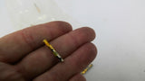 Gold Plated Crimp Connector Pins 13/16" Long 1/16" OD Lot Of 67