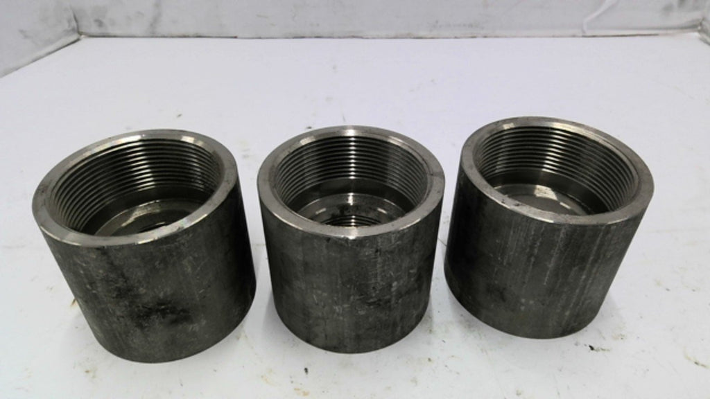 2x1-1/2" 316 Stainless Steel Pipe Coupling Set of 3