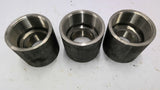 2x1-1/2" 316 Stainless Steel Pipe Coupling Set of 3