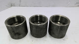 2x1-1/2" 316 Stainless Steel Pipe Coupling Set of 3