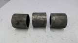 2x1-1/2" 316 Stainless Steel Pipe Coupling Set of 3