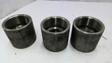 2x1-1/2" 150# 316 Stainless Steel Pipe Coupling Lot of 3