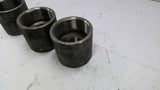 2x1-1/2" 150# 316 Stainless Steel Pipe Coupling Lot of 3
