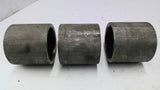2x1-1/2" 150# 316 Stainless Steel Pipe Coupling Lot of 3