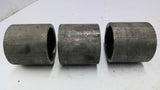 2x1-1/2" 150# 316 Stainless Steel Pipe Coupling Lot of 3