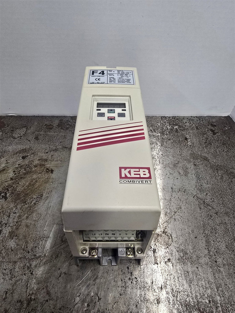 Kebco Combivert 07.F4.S1D-AM00 F4 1.8KVA 1 HP Frequency Inverter