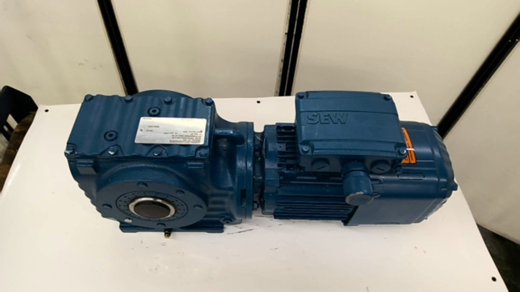 Sew-Eurodrive SA67DRN80MK4/BE1HF Gear Brake Motor 3/4Hp 65.63:1 Ratio