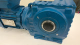 Sew-Eurodrive SA67DRN80MK4/BE1HF Gear Brake Motor 3/4Hp 65.63:1 Ratio