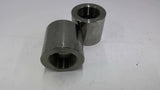 Stainless Steel 2"x 1 1/2 Coupling Lot Of 2