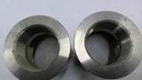Stainless Steel 2"x 1 1/2 Coupling Lot Of 2