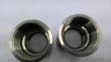 Stainless Steel 2"x 1 1/2 Coupling Lot Of 2