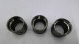 Stainless Steel 1 1/2" Weld Coupling Lot Of 3