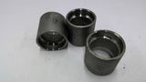Stainless Steel 1 1/2" Weld Coupling Lot Of 3