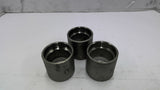 Stainless Steel 1 1/2" Weld Coupling Lot Of 3